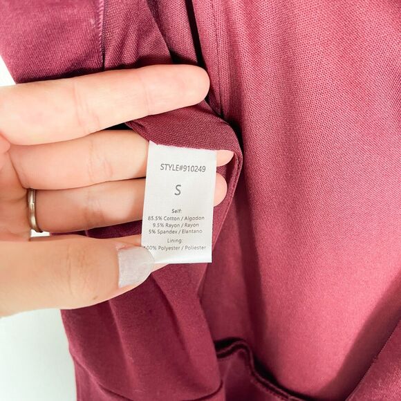 HaVe Red Sweetheart Neckline Sleeveless Jumpsuit Size S - Picture 3 of 4